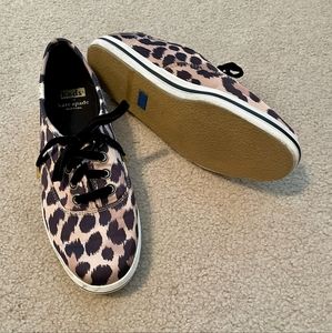 Kate Spade ♠️ Animal Print Keds